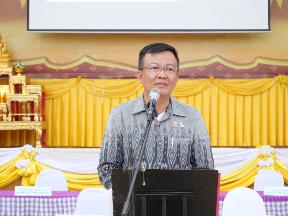โครงการพัฒนาคุณภาพชีวิตของประชาชนสู่ความ "มั่นคง มั่งคั่ง ยั่งยืน" กิจกรรม : การถ่ายทอดนวัฒกรรมการแปรรูปขยะพลาสติกให้เป็นพลังงานทางเลือก 